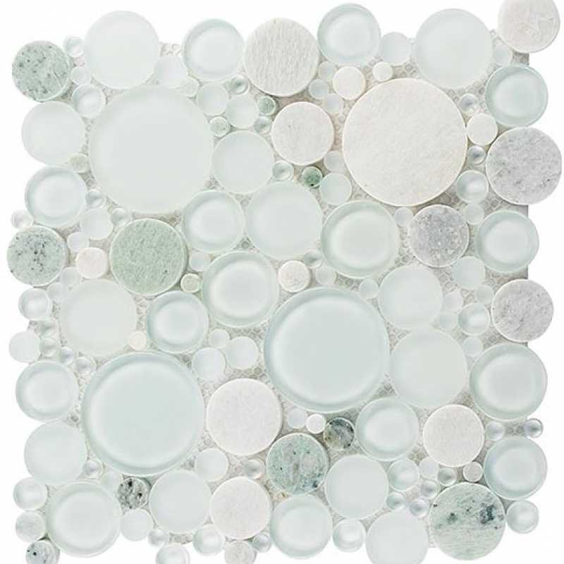 Tilery.moonstone.mosaic.glassbubbles.tile