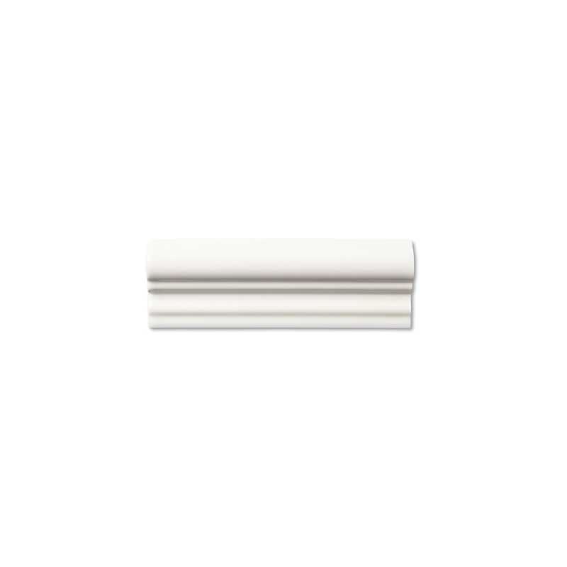 Neri white rail molding tilery