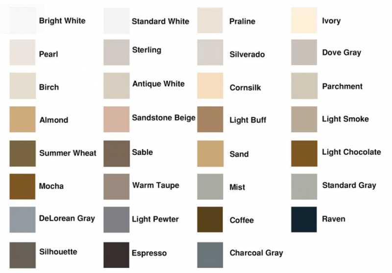 Tileryteccolorchart